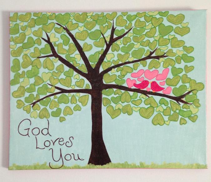 god loves you